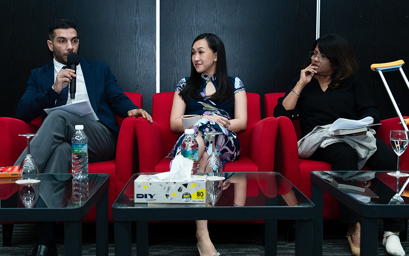 Group photos for the event